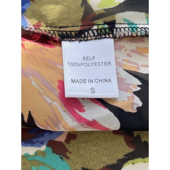 Bobeau Gauzy Floral Print Open Kimono S Lightweight - Picture 4 of 5